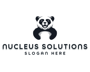 Panda Animal Bear logo design