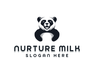 Panda Animal Bear logo design