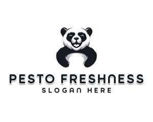 Panda Animal Bear logo design