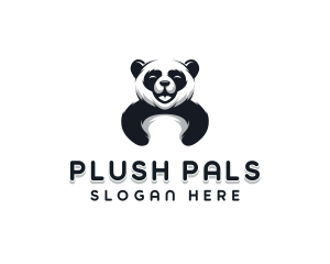 Panda Animal Bear logo design