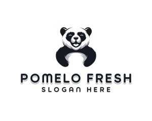 Panda Animal Bear logo design