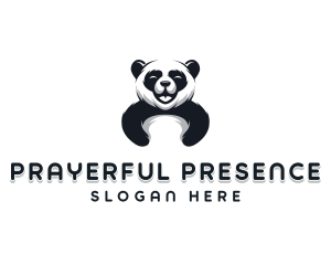 Panda Animal Bear logo design