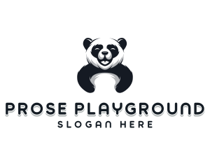 Panda Animal Bear logo design