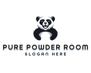 Panda Animal Bear logo design