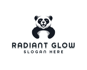 Panda Animal Bear logo design