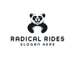 Panda Animal Bear logo design