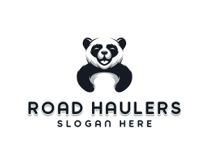 Panda Animal Bear logo design