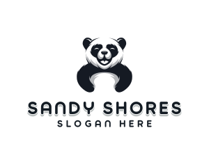 Panda Animal Bear logo design