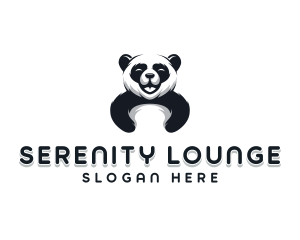 Panda Animal Bear logo design