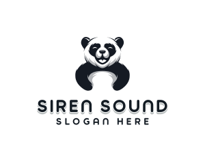 Panda Animal Bear logo design