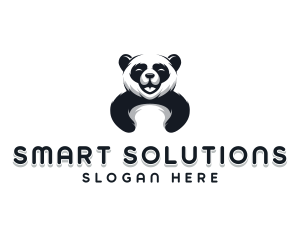 Panda Animal Bear logo design