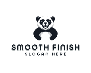 Panda Animal Bear logo design