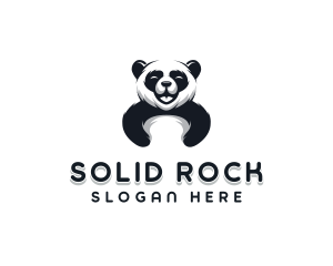 Panda Animal Bear logo design