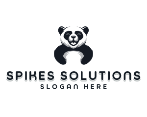 Panda Animal Bear logo design