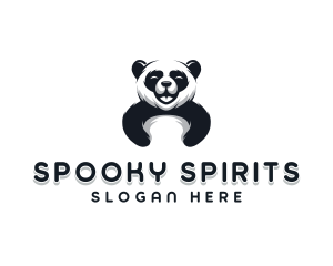 Panda Animal Bear logo design