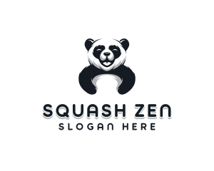 Panda Animal Bear logo design