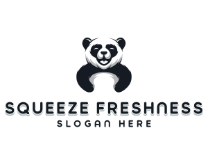 Panda Animal Bear logo design