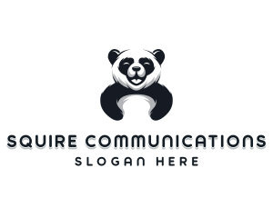 Panda Animal Bear logo design