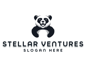 Panda Animal Bear logo design