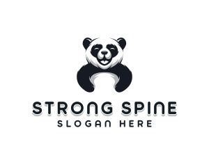 Panda Animal Bear logo design