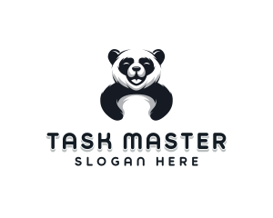 Panda Animal Bear logo design