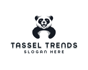 Panda Animal Bear logo design