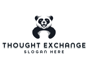 Panda Animal Bear logo design