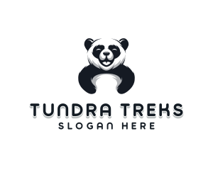 Panda Animal Bear logo design