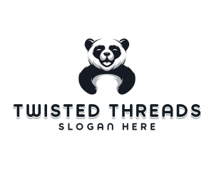 Panda Animal Bear logo design