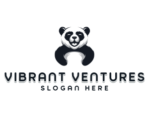 Panda Animal Bear logo design