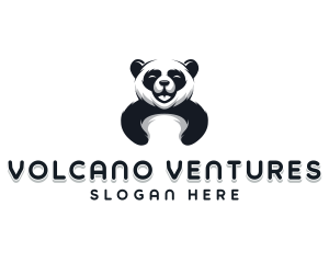 Panda Animal Bear logo design