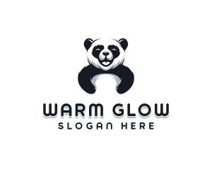 Panda Animal Bear logo design