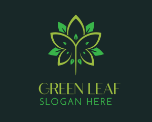 Medical Hemp Leaf logo