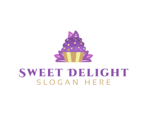 Sweet Pastry Cupcake logo design