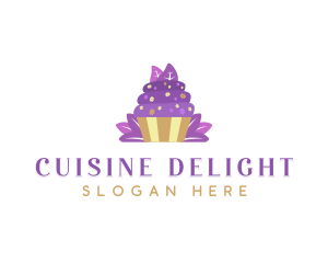 Sweet Pastry Cupcake logo design