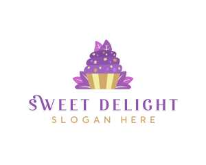 Sweet Pastry Cupcake logo design