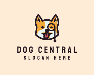 Pet Puppy Dog logo design