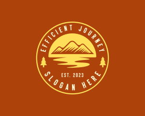 Tree Mountain Vacation logo design