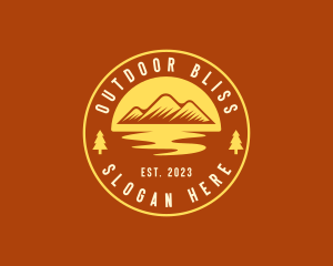 Tree Mountain Vacation logo design