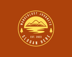 Tree Mountain Vacation logo design