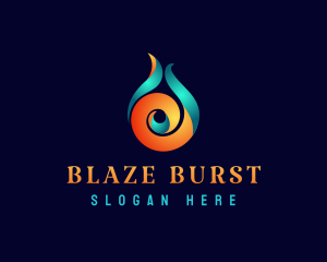 Flame Element Company logo design