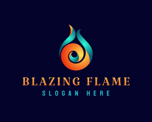 Flame Element Company logo design