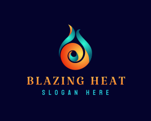 Flame Element Company logo design