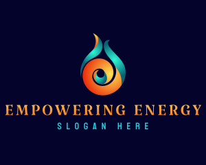 Flame Element Company logo design