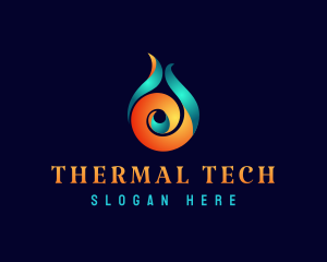 Flame Element Company logo design