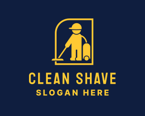 Vacuum Clean Sanitation  logo design