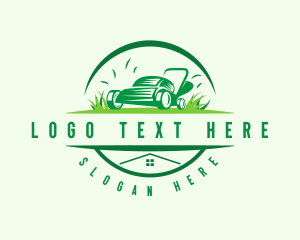 Gardening Lawn Mower  logo