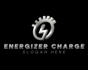 Electric Gear Charge logo design