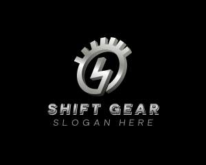 Electric Gear Charge logo design