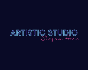 Neon Studio Wordmark logo